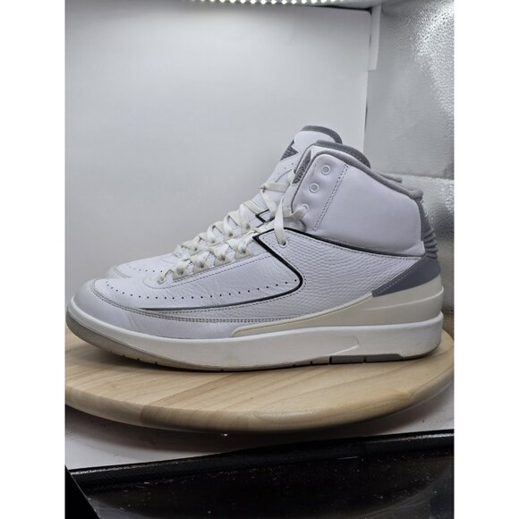 SIZE 13 - Air Jordan 2 Retro White Cement Shoebox DR8884-100 With Box - Picture 1 of 11